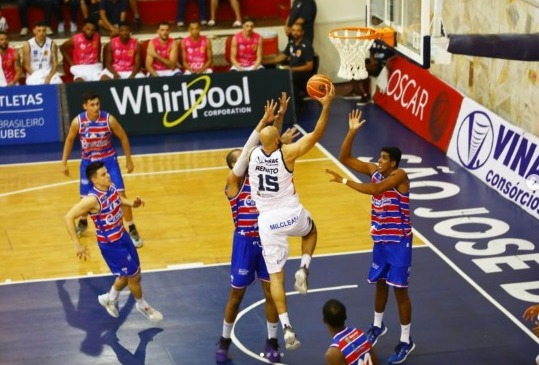 O São José Basketball venceu o Fortaleza por 83 a 74  Claudio Vieira/PMSJC