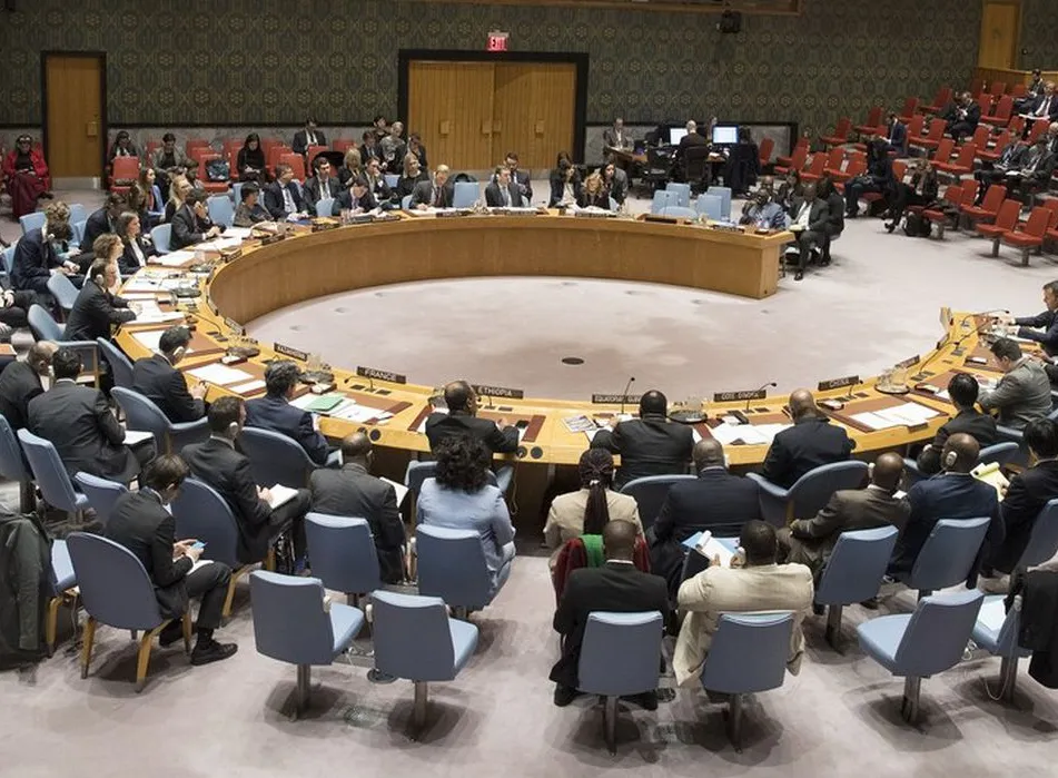 Sessão do Conselho de Segurança da ONU