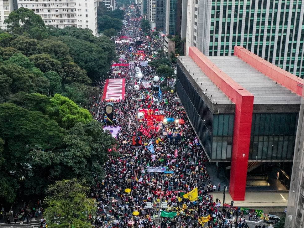 Protesto contra Bolsonaro em São Paulo  Mídia Ninja