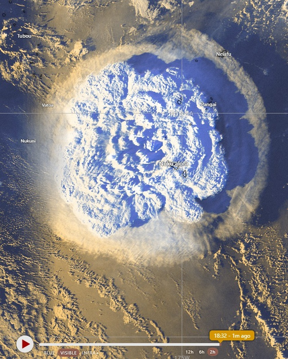 O arquipélago de Tonga fica em uma zona de atividade sísmica intensa