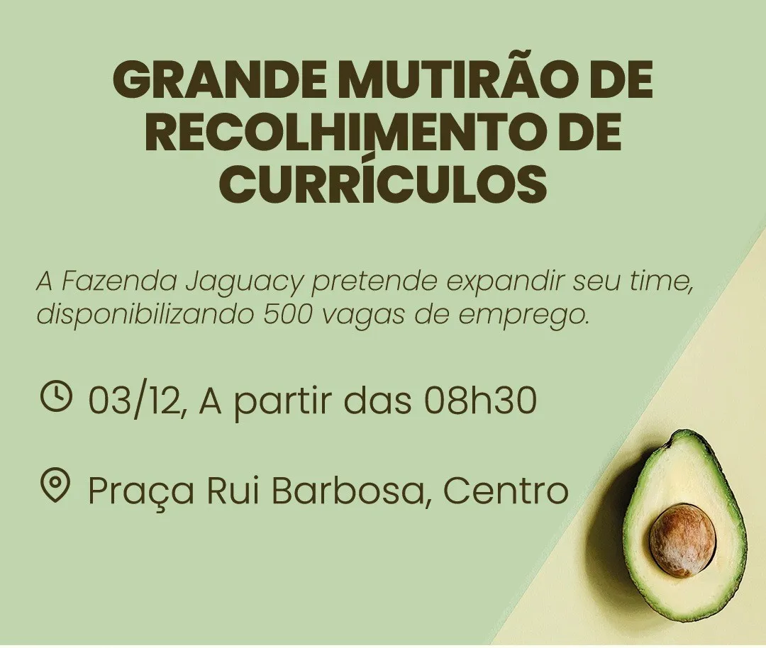  O evento será realizado no sábado (3)