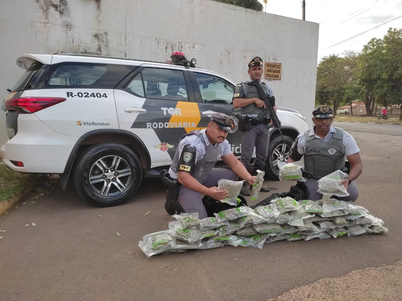 Ele levaria a droga para Goiânia