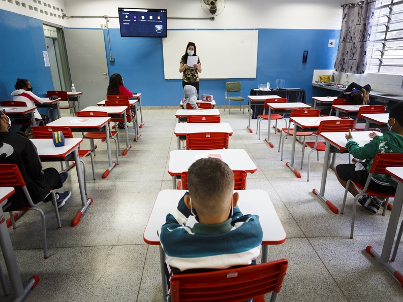 São Paulo avalia mudar taxa de ocupação em escolas Rubens Cavallari/Folhapress