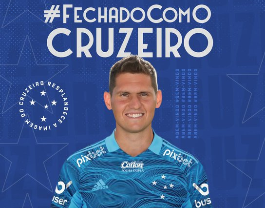 Rafael Cabral chega ao Cruzeiro para substituir Fábio, ídolo da Raposa