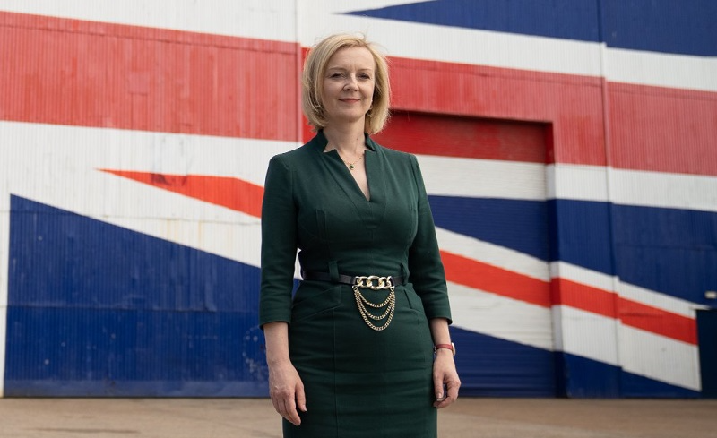 Liz Truss foi eleita primeira-ministra do Reino Unido Divulgação/redes sociais