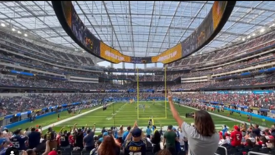 O SoFi Stadium terá capacidade total liberada para o Super Bowl, em 13 de fevereiro