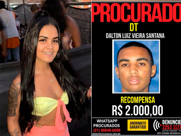 Polícia Civil do RJ faz operação para prender suspeitos de envolvimento na morte de Bianca Reprodução/Redes Sociais/Disque Denúncia