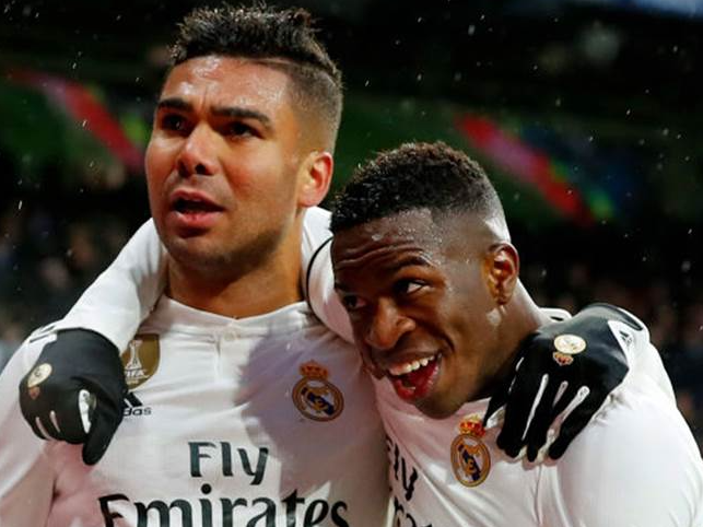 Casemiro e Vini Jr (foto) são dois dos convocados que atuam na Espanha Reprodução/Real Madrid