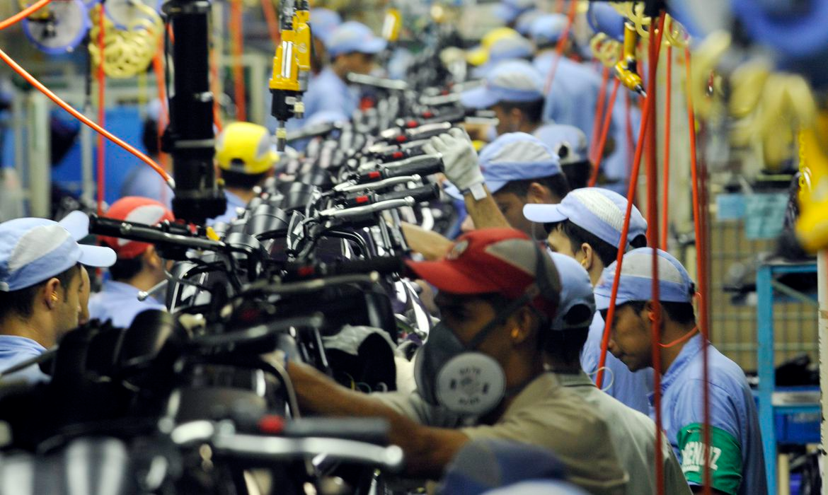 Produção industrial brasileira cresceu 0,1% em abril CNI/José Paulo Lacerda/Direitos reservados