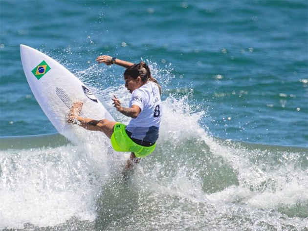 Silvana Lima vai às quartas do surfe na Olimpíada; Tati Weston-Webb é eliminada