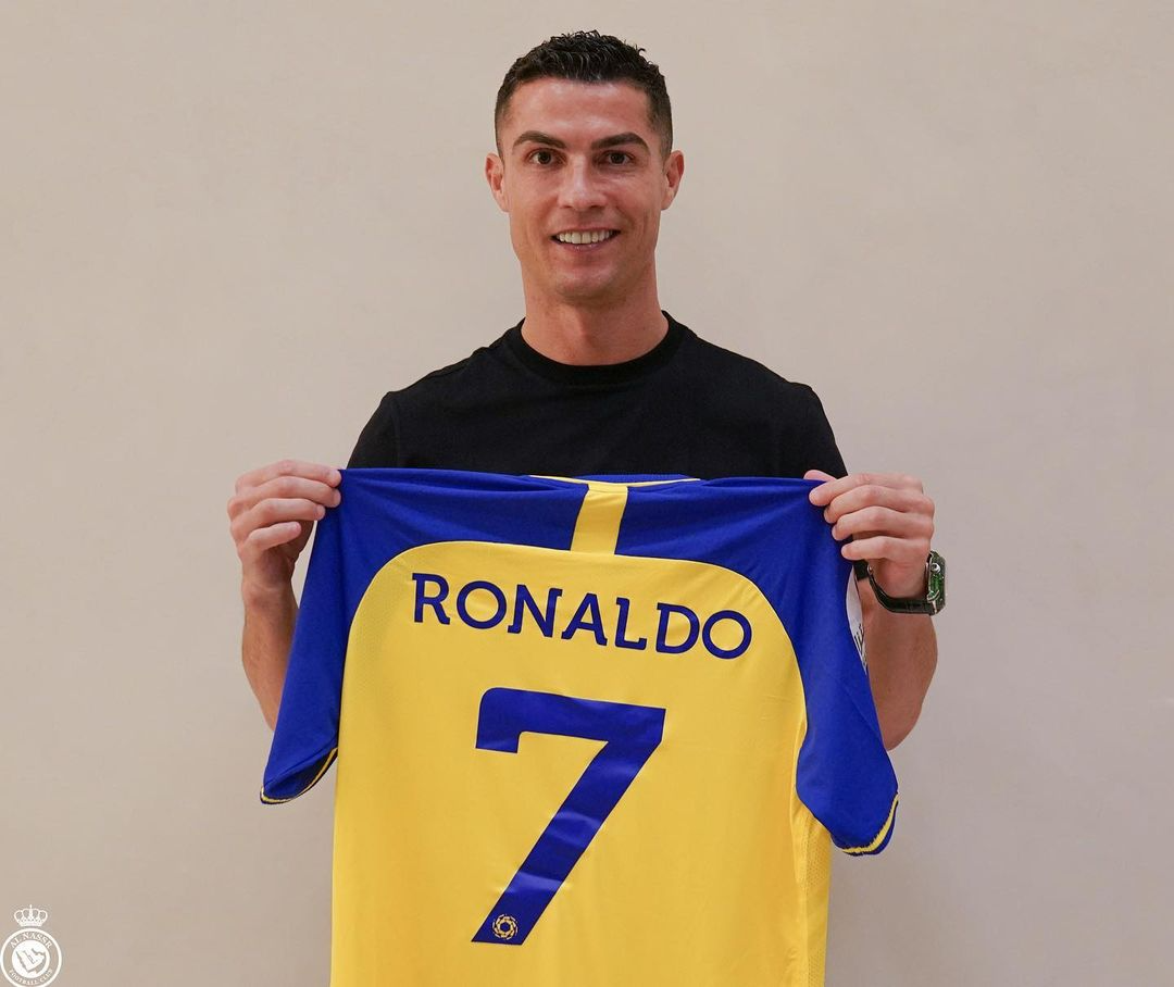 Cristiano Ronaldo é anunciado como reforço do Al-Nassr