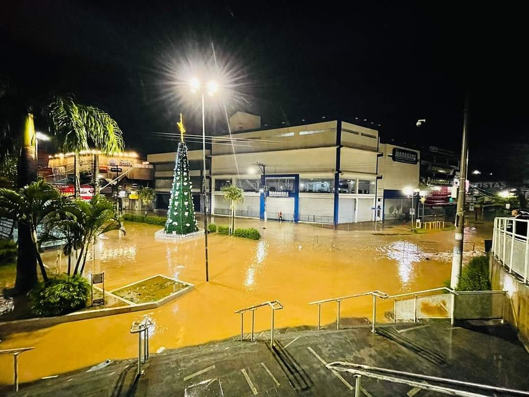 Chuva forte provoca alagamentos e estragos na Grande São Paulo Foto: Reprodução