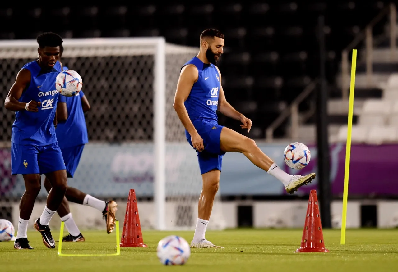 Benzema está fora da Copa