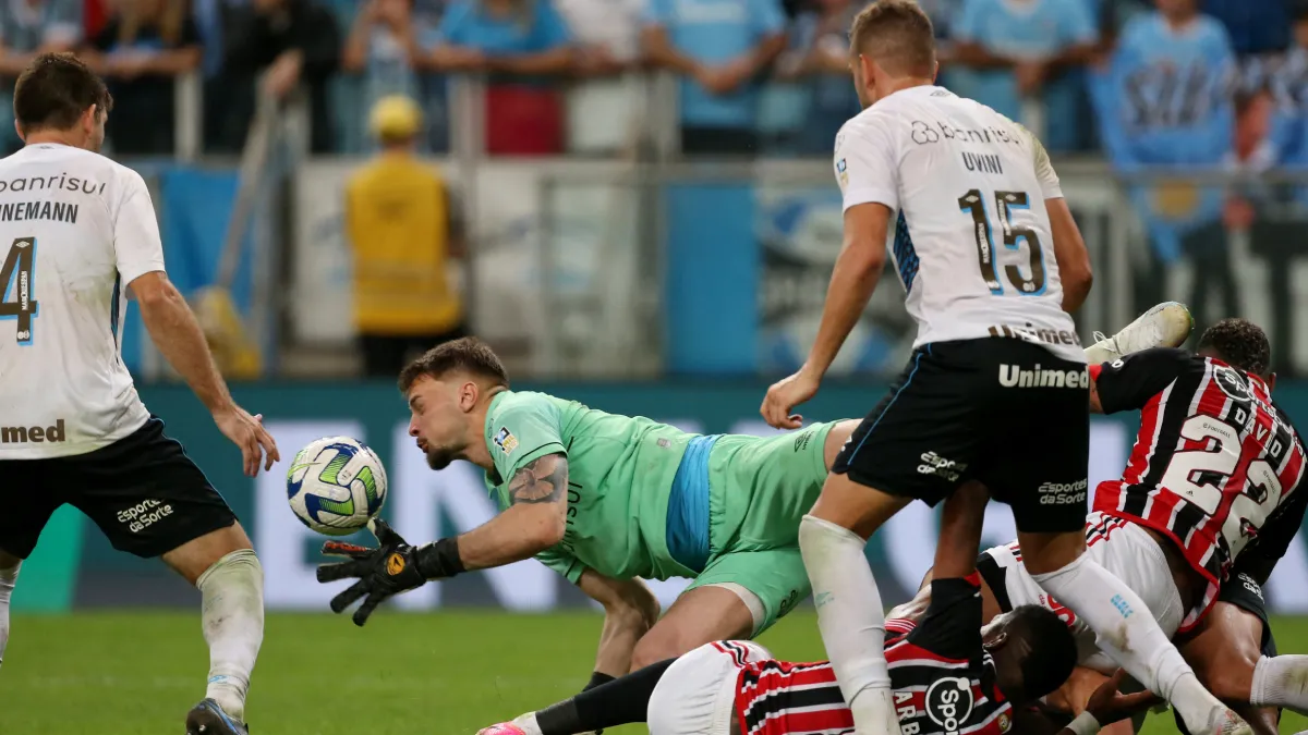 GRÊMIO 2 X 1 SÃO PAULO, MELHORES MOMENTOS, 9ª RODADA BRASILEIRÃO 2023