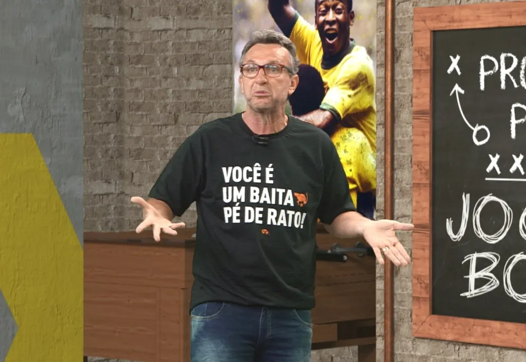Apresentador comentou a derrota do Tricolor para o Santos