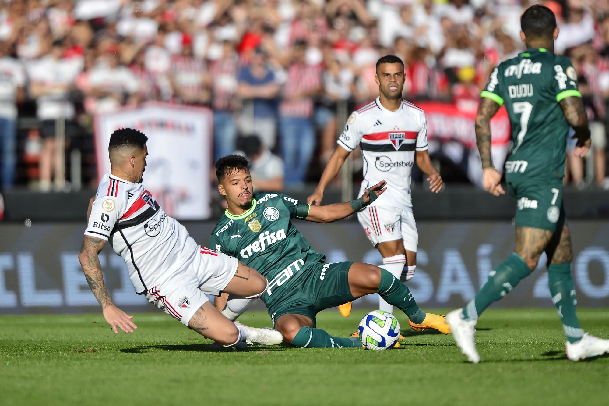 VÍDEO: veja o gol da vitória do Palmeiras sobre o São Paulo - Lance!