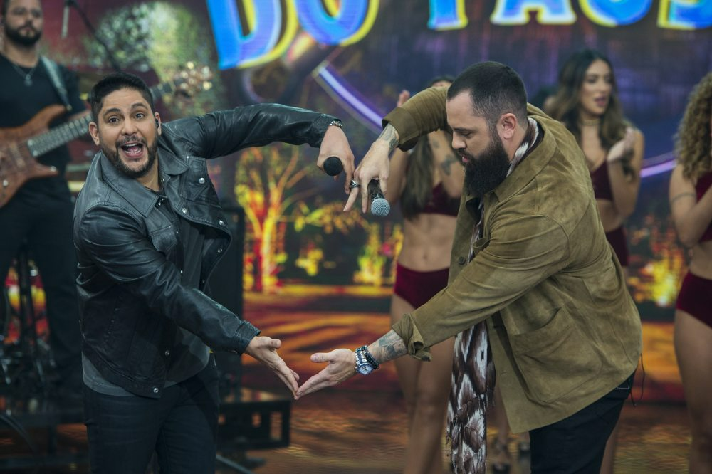 Jorge e Mateus são atração do Faustão Na Band Renato Pizzutto/Band TV