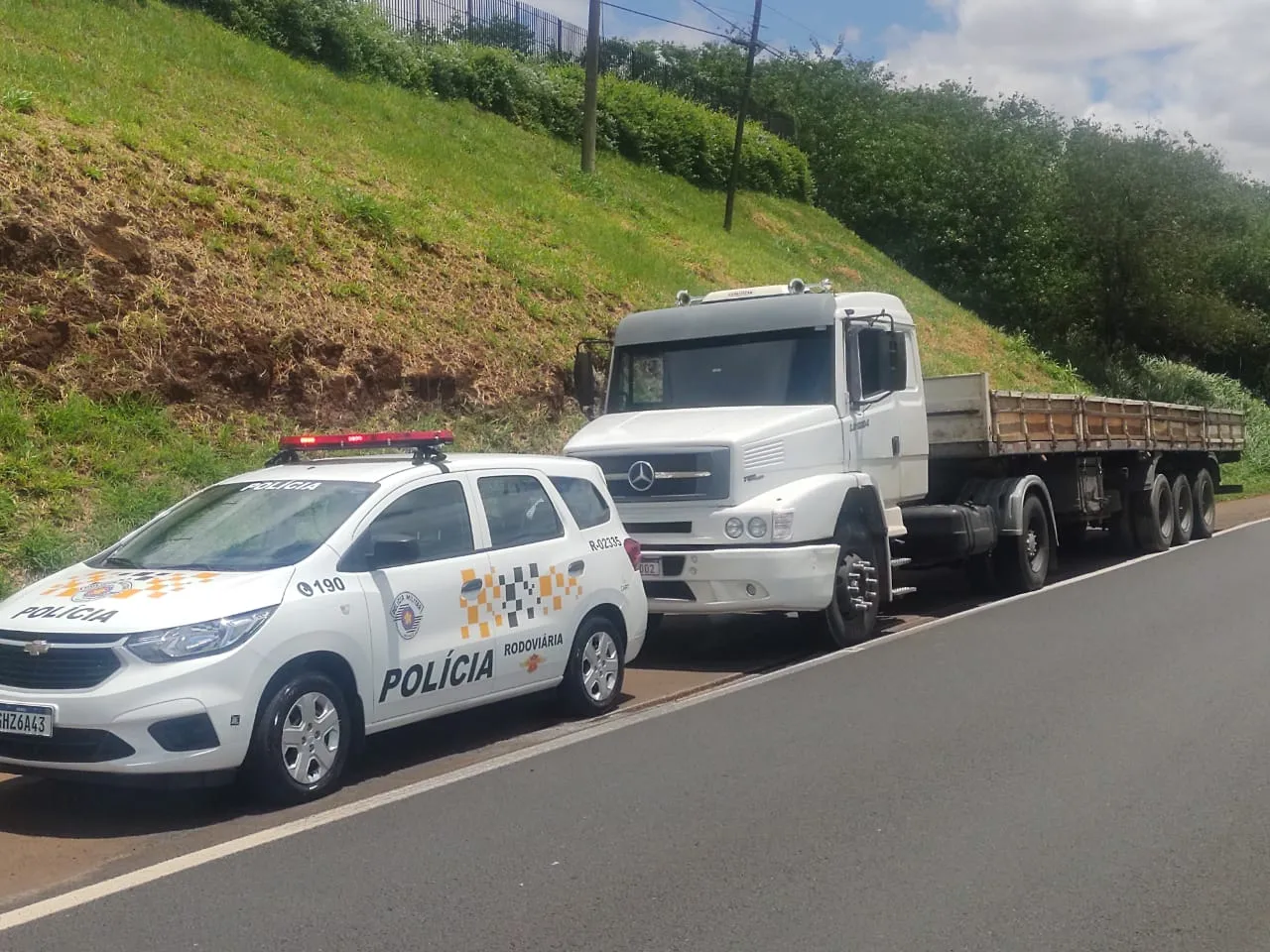 A abordagem foi na região de Ourinhos