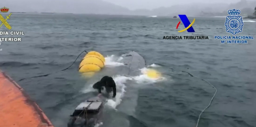 Autoridades da Colômbia apreendem submarino com quatro toneladas de cocaína