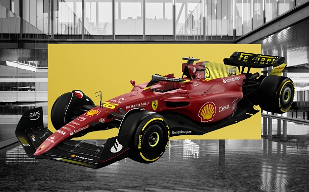 Pintura especial para o GP da Itália Scuderia Ferrari