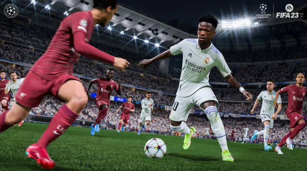 Vinícius Junior em versão video game no Fifa 2023 Divulgação/EA