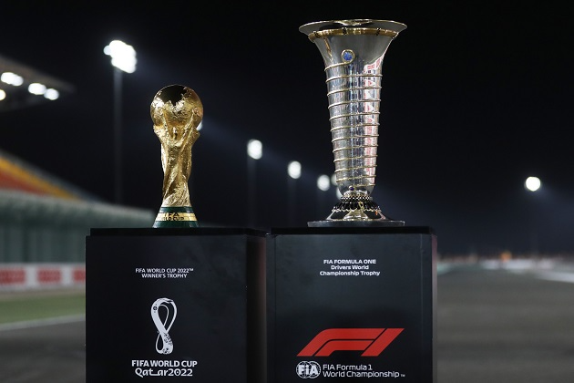 Troféus F1 e Copa do Mundo F1