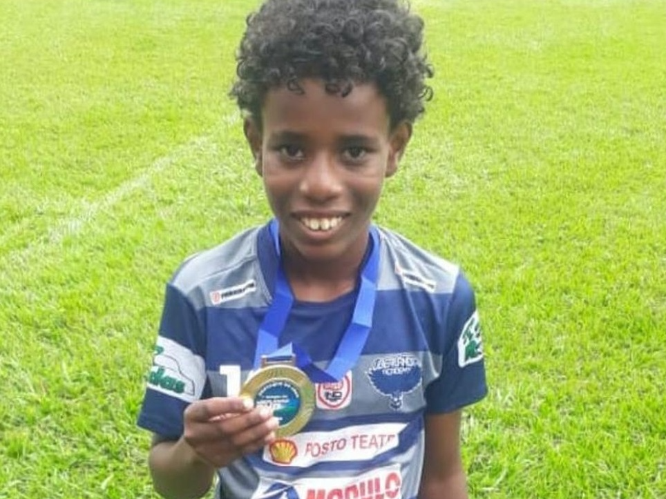 Menino de 11 anos sofreu injúria racial em jogo no mês de dezembro Reprodução