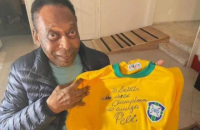 Pelé homenageia Lewis Hamilton após conquista de títulos da F1 F1