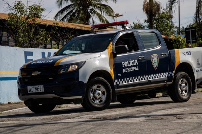 Os policiais municipais conduziram o suspeito ao 2°Distrito Policial, em Boiçucanga