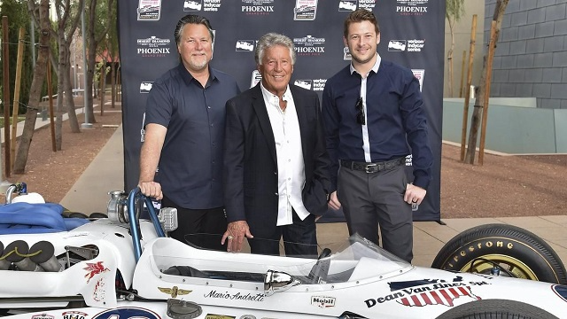 Michael, Mario e Marco Andretti Honda