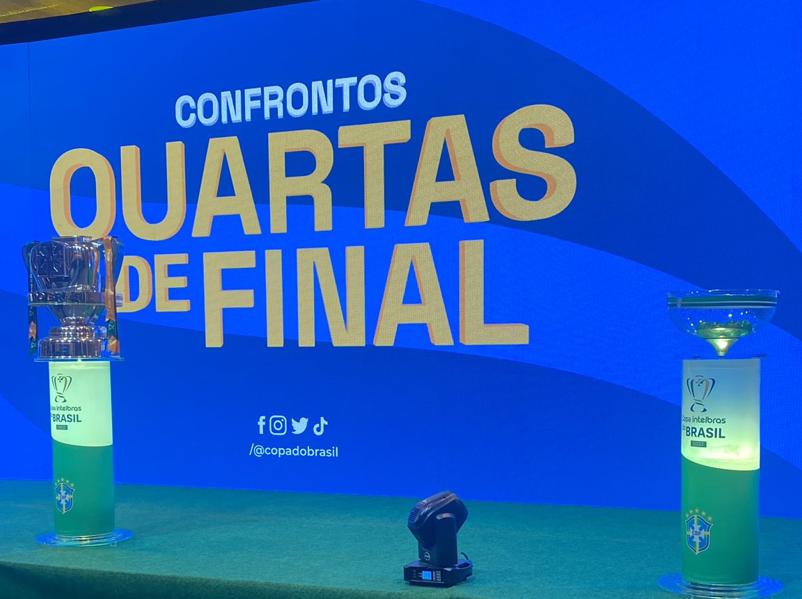 Sorteio definiu os confrontos e o chaveamento das quartas de final da Copa do Brasil Thatiana Tavares/Band