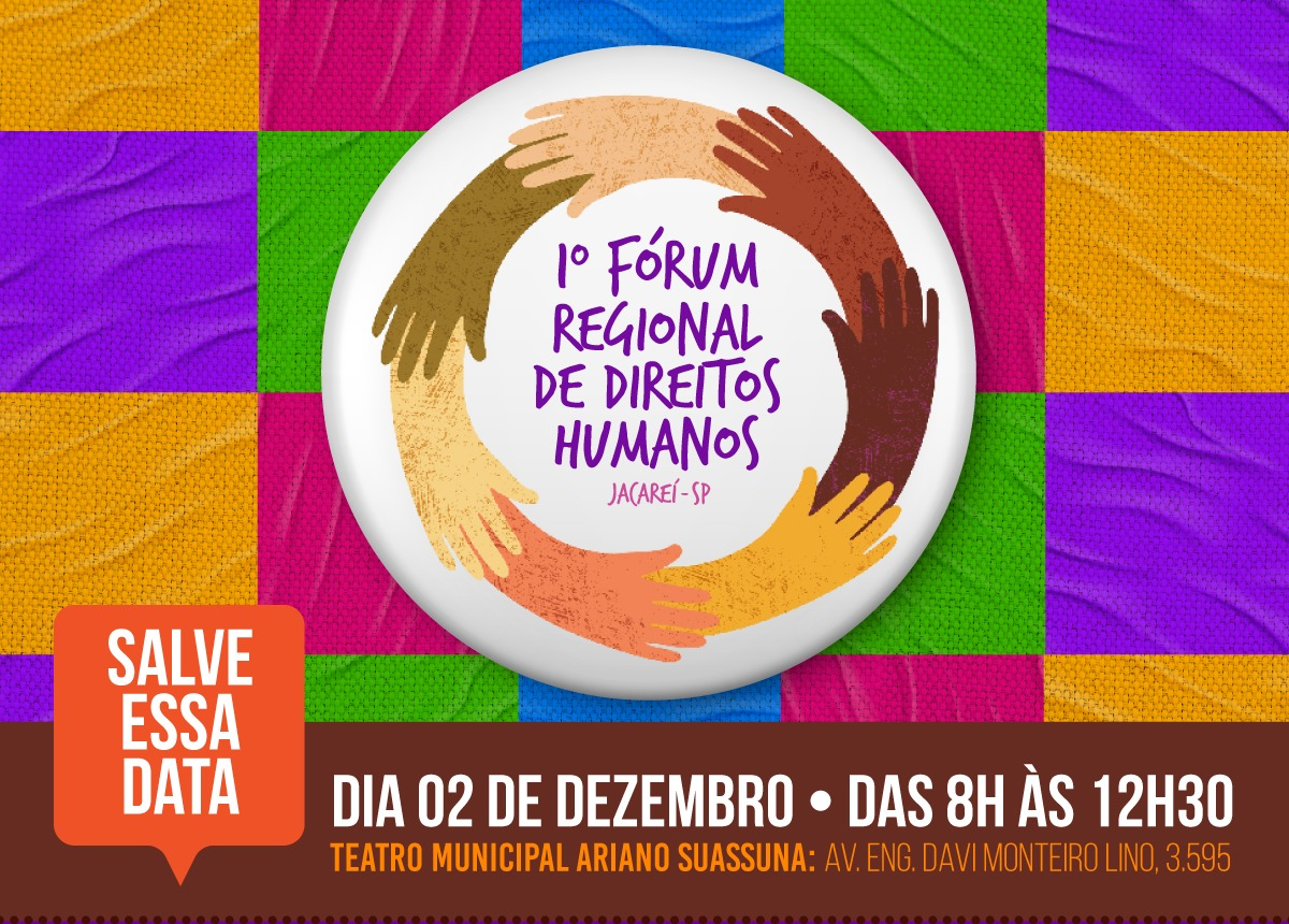 Prefeitura de Jacareí realiza o 1º Fórum Regional de Direitos Humanos Divulgação/ Prefeitura de Jacareí