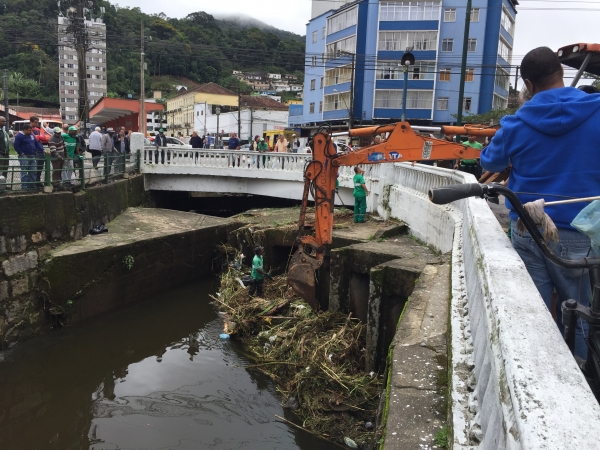 Estrutura é responsável pelo escoamento da água da chuva Reprodução/Prefeitura de Petrópolis