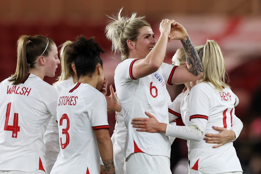 Entre equipes principais, seleção feminina inglesa pode enfrentar rival na Eurocopa @EnglandFootball/Twitter