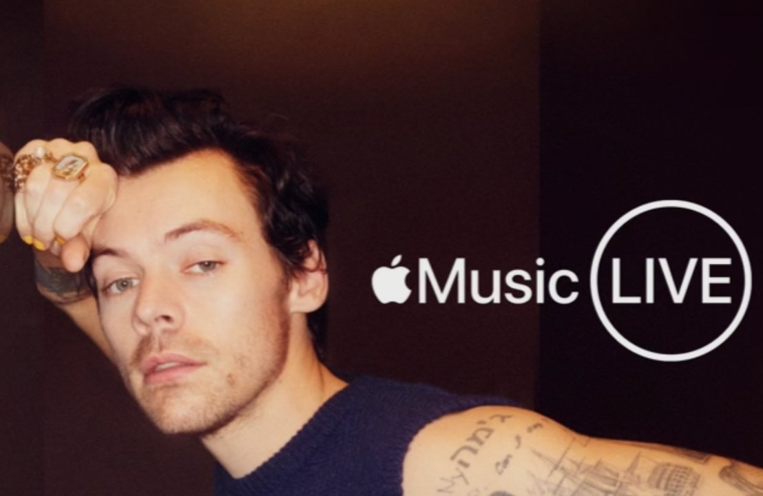 Harry Styles estreia a série “Apple Music Live”