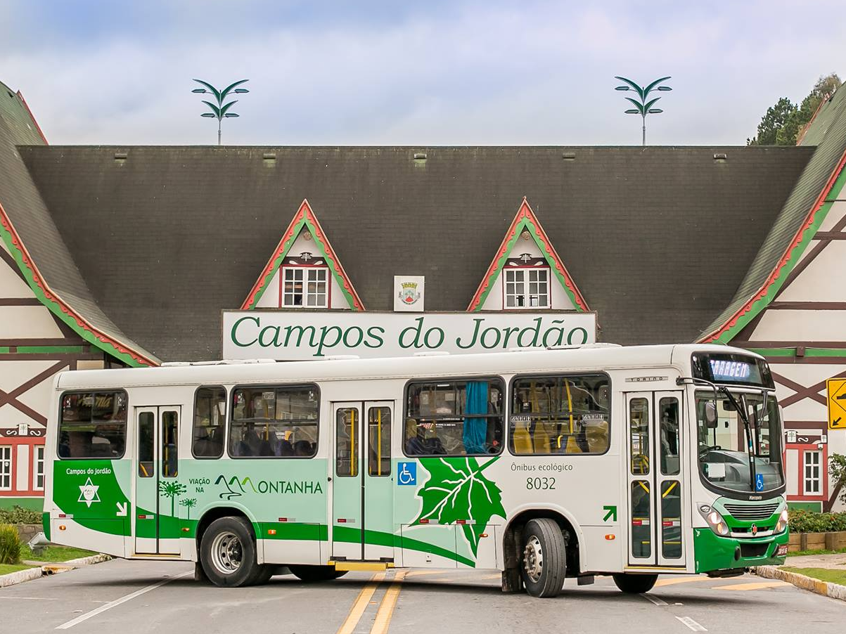 Ônibus devem voltar a circular após o meio dia em Campos do Jordão Reprodução / Viação na Montanha