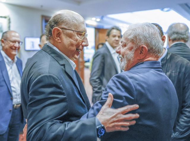 Meirelles e Lula Divulgação/Ricardo Stuckert