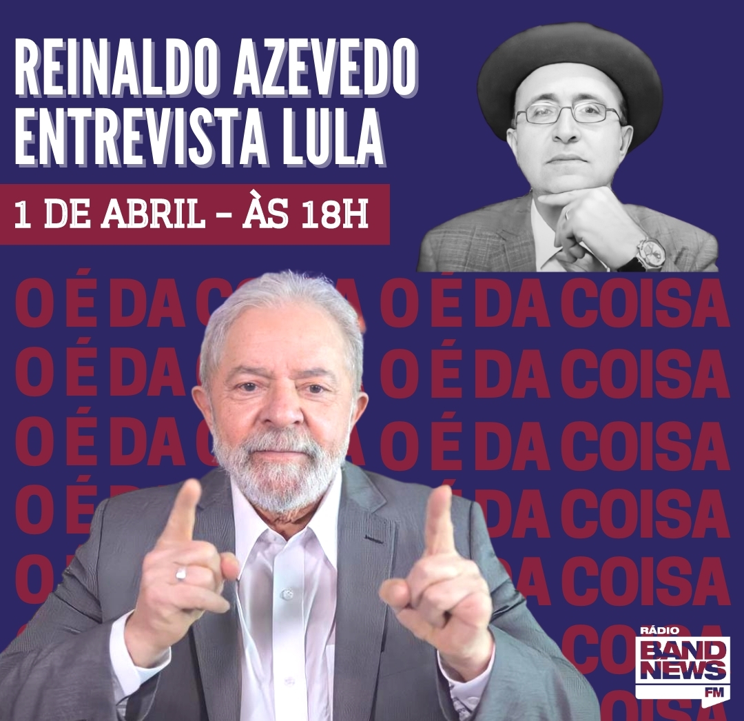 Reinaldo Azevedo entrevista Lula