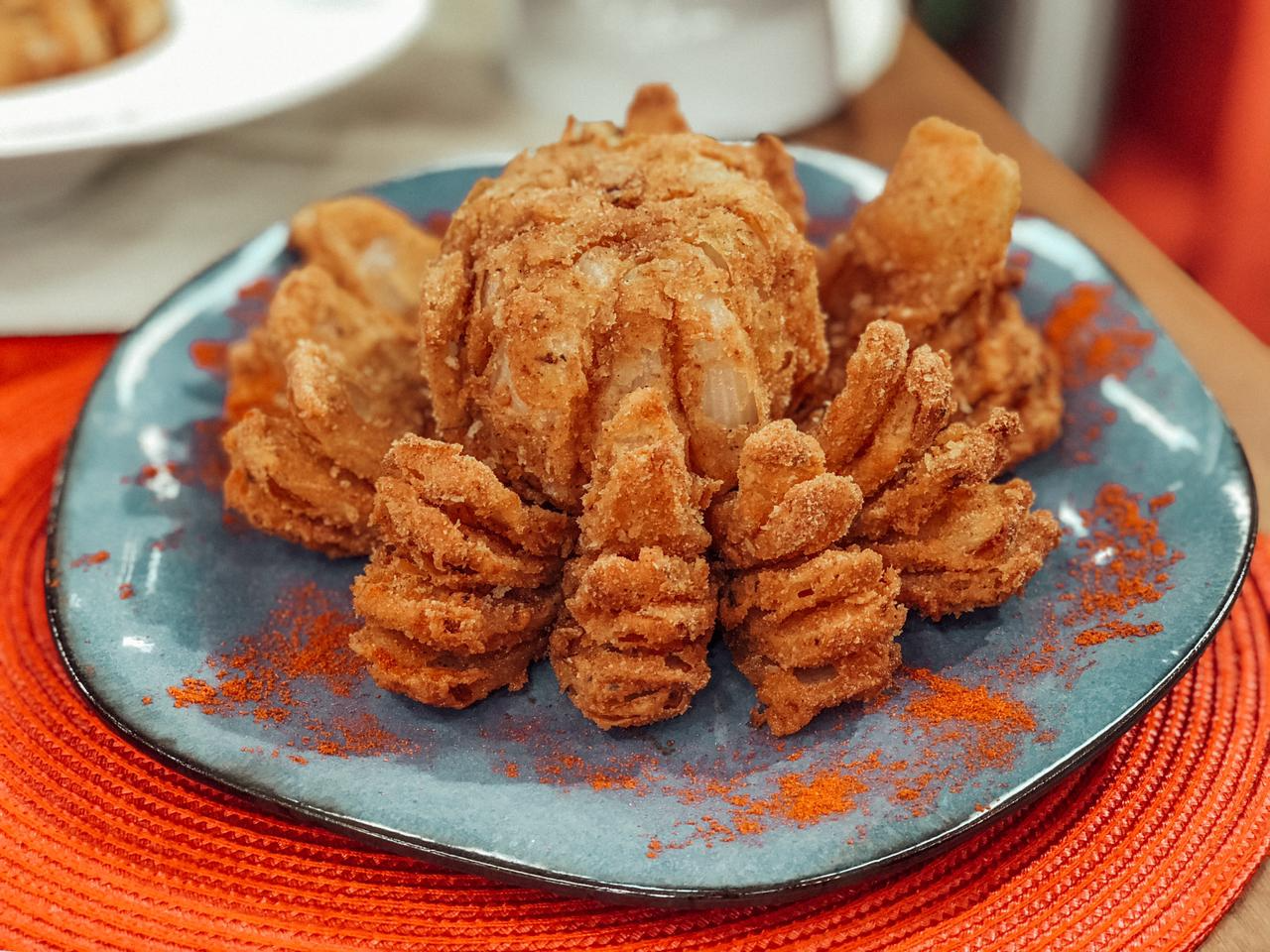 Cebola frita e recheada | Band Receitas