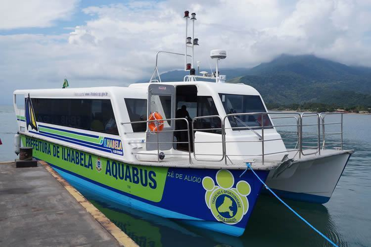 Aquabus foram abandonados em uma marina de Caraguatatuba Ronald Kraag/PMI