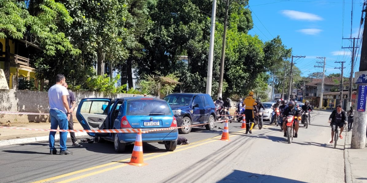 Acidente ocorreu na rodovia Rio-Santos na tarde desta quarta-feira (31) Divulgação/ Prefeitura de São Sebastião