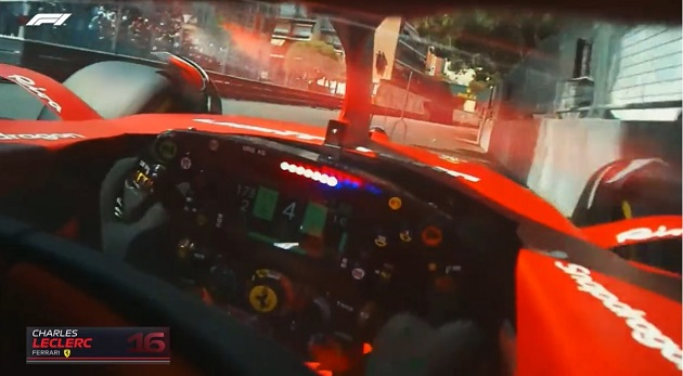 Vá de carona com Charles Leclerc em um volta pelo circuito de Mônaco