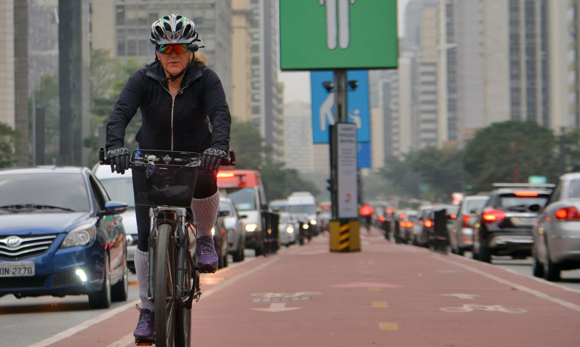 Prefeitura de São Paulo rescindiu contrato com empresa que administrava ciclofaixas Foto: Rovena Rosa/ Agência Brasil