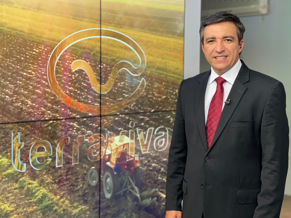 Marcio Campos estreia como apresentador do Terraviva Divulgação/Terraviva