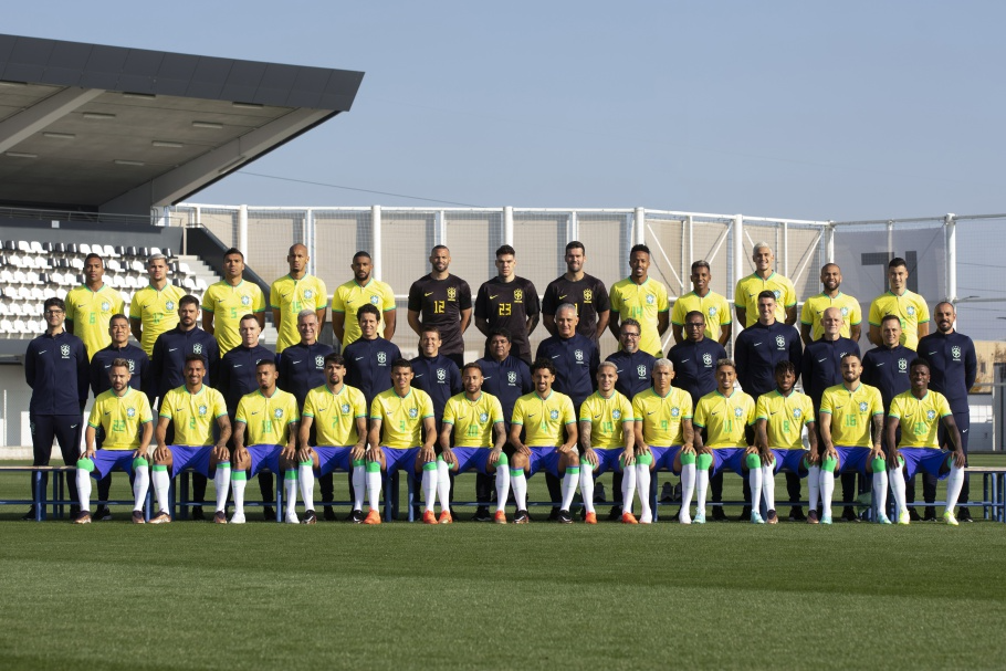 O Brasil estreia no mundial diante da Sérvia, na próxima quinta-feira (24). Foto: CBF