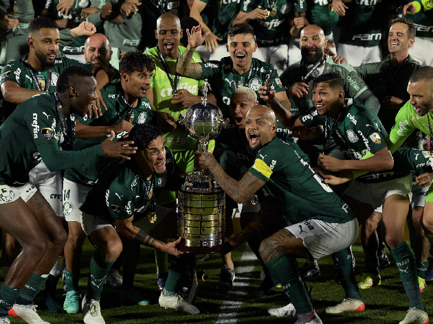 Assista as reações da torcida do Palmeiras ao apito final da Libertadores