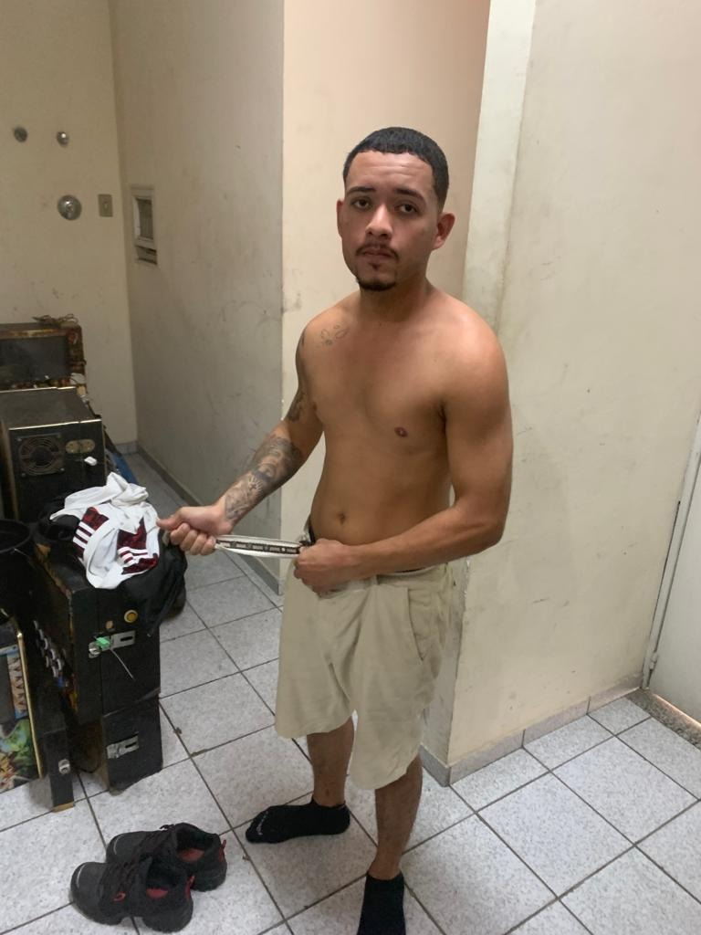 Homem é preso flagrante pelo furto de bicicletas em Laranjeiras Divulgação/Segurança Presente