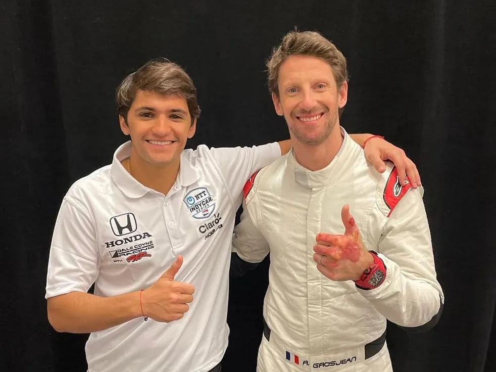 Colegas dos tempos de Haas, os dois pilotos dividem carro da Dale Coyne na Indy em 2021