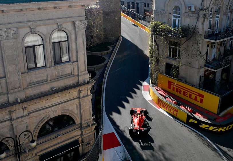 F1 volta às ruas de Baku neste final de semana Divulgação/Fórmula 1.com