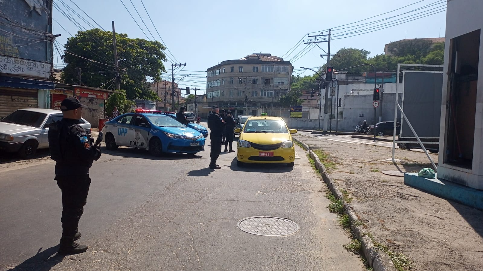 Neste domingo (20), uma pessoa morreu e cinco foram baleadas durante tiroteio Divulgação/PMERJ